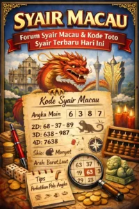 syair macau hari ini